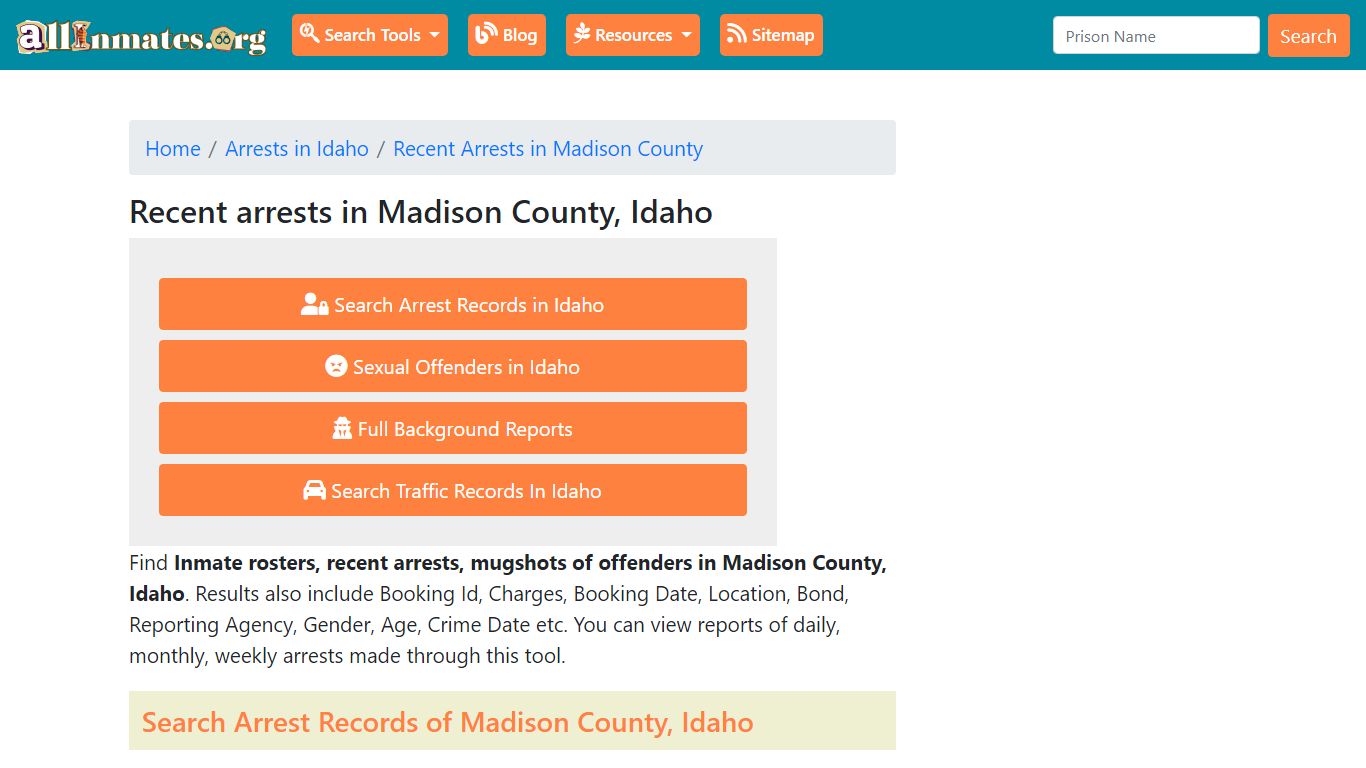 Recent arrests in Madison County, Idaho | Mugshots, Rosters, Inmates ...